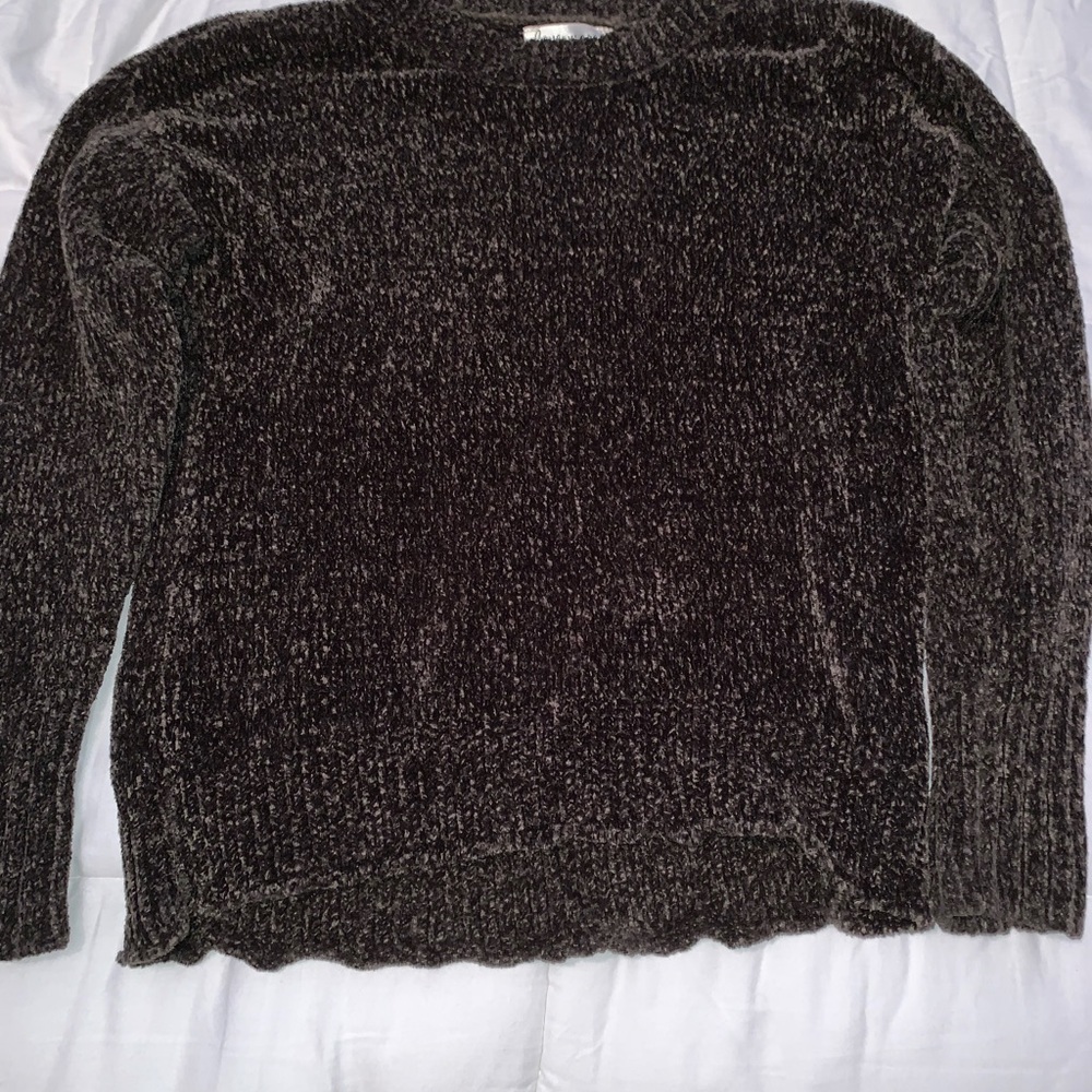 Navy green sweater